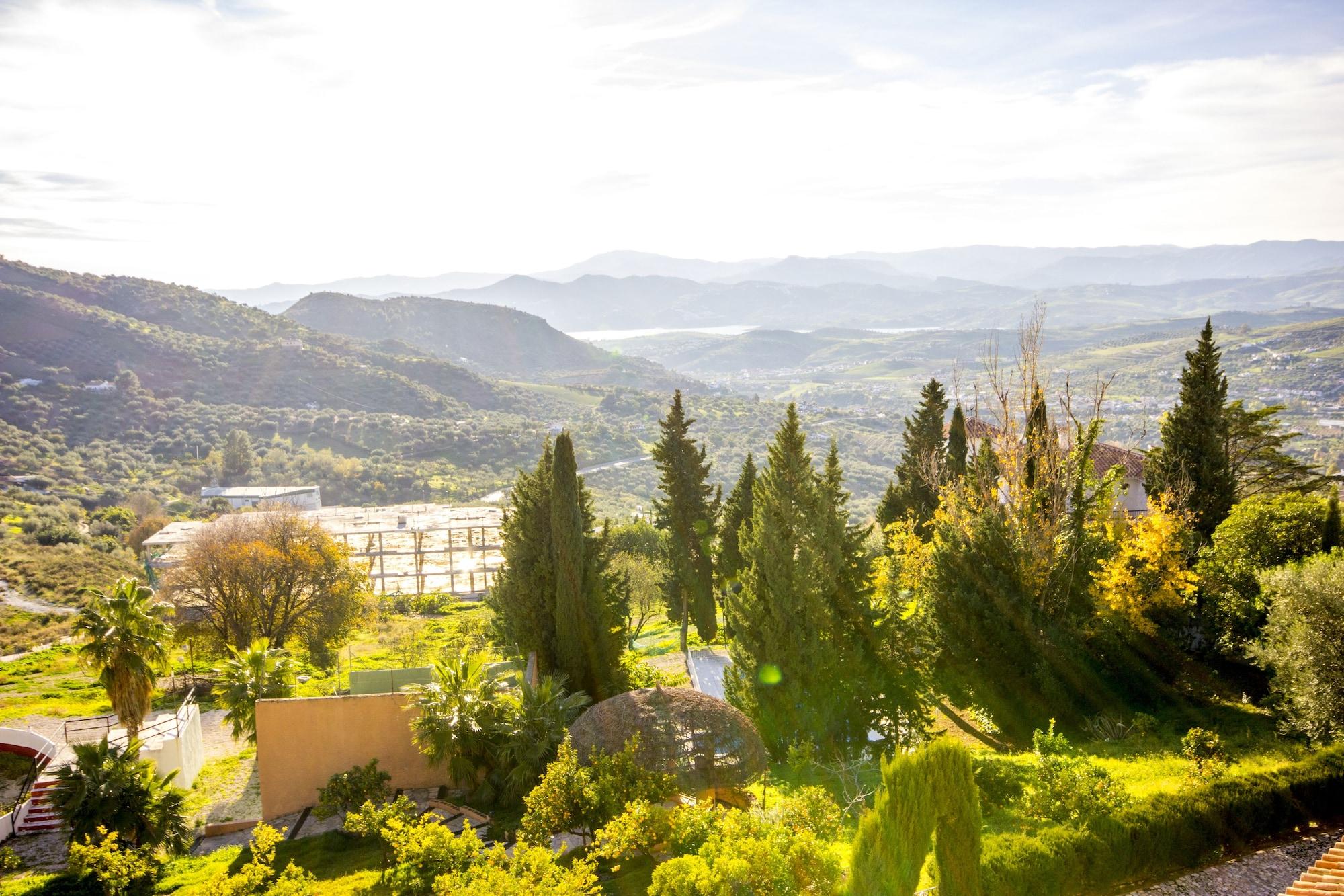 Hotel Rural Sierra Tejeda Alcaucín Kültér fotó